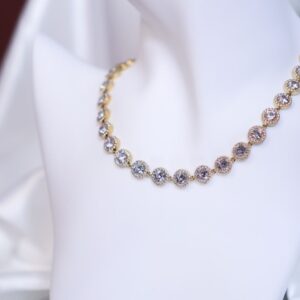 conjunto glamour cristal gold