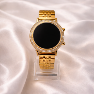 relógio shine dourado