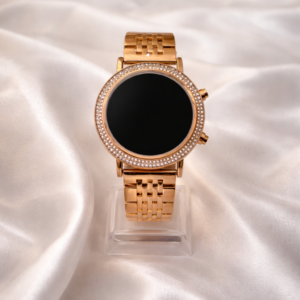 relógio shine dourado