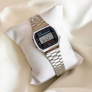 relógio casio dourado